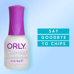 Orly capa superior facilita aplicación suave en uñas