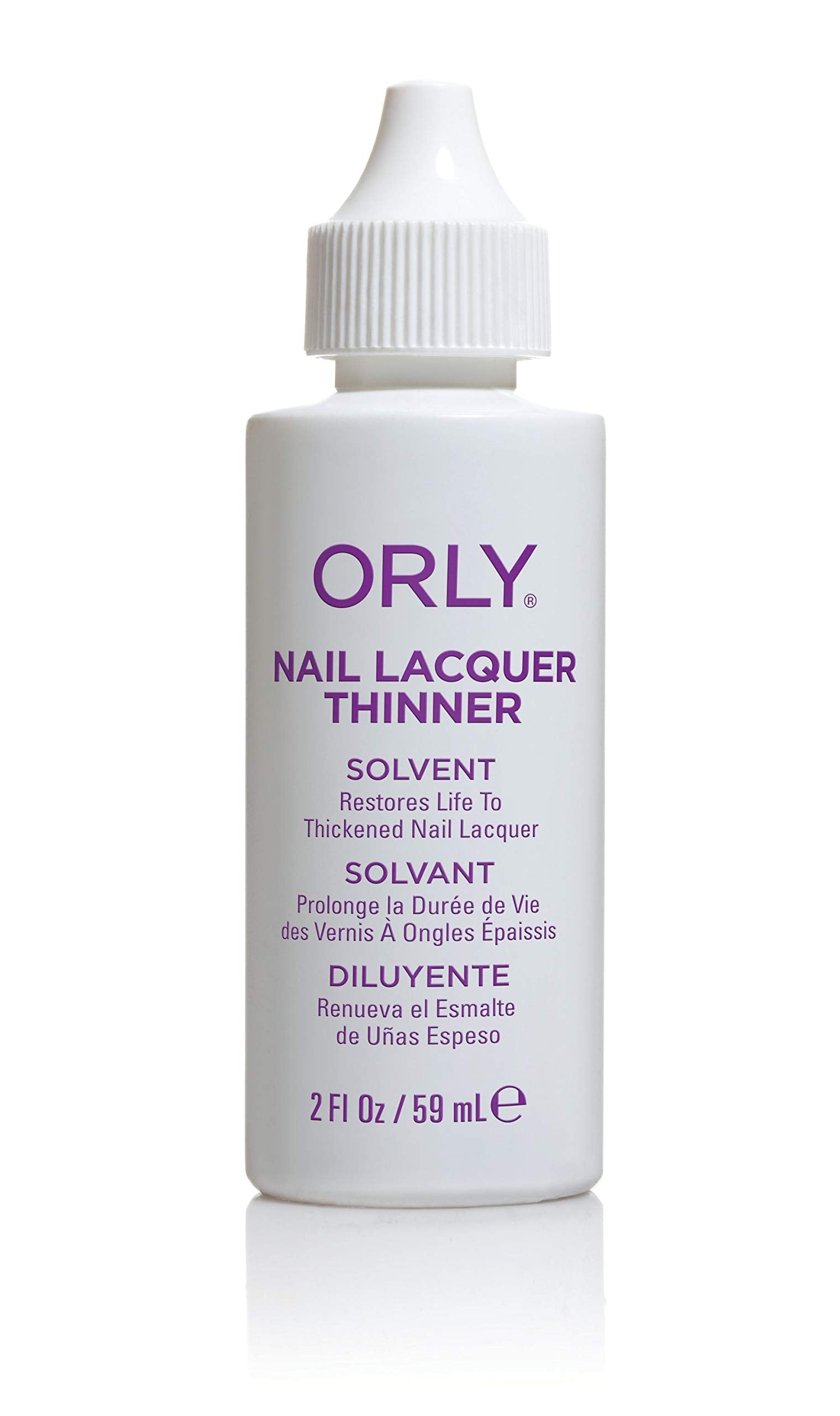 Diluente de esmalte Orly con gotero integrado para alargar la vida del esmalte
