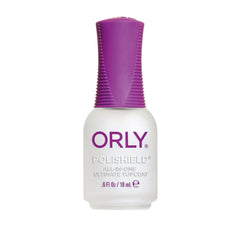 Orly Polishield brillo intenso para una manicura duradera.