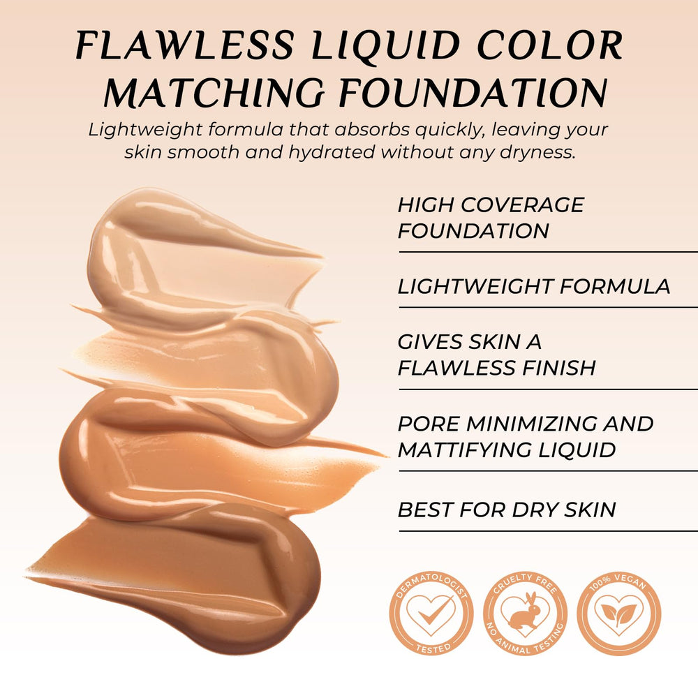 Concealer integrado en la base O.SECERT 4 en 1 para corrección.