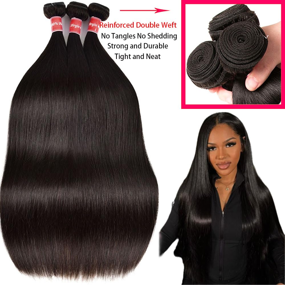 Oshiney bundles con doble costura para mayor durabilidad