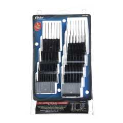 Oster universal combs in storage case for organized grooming on the go