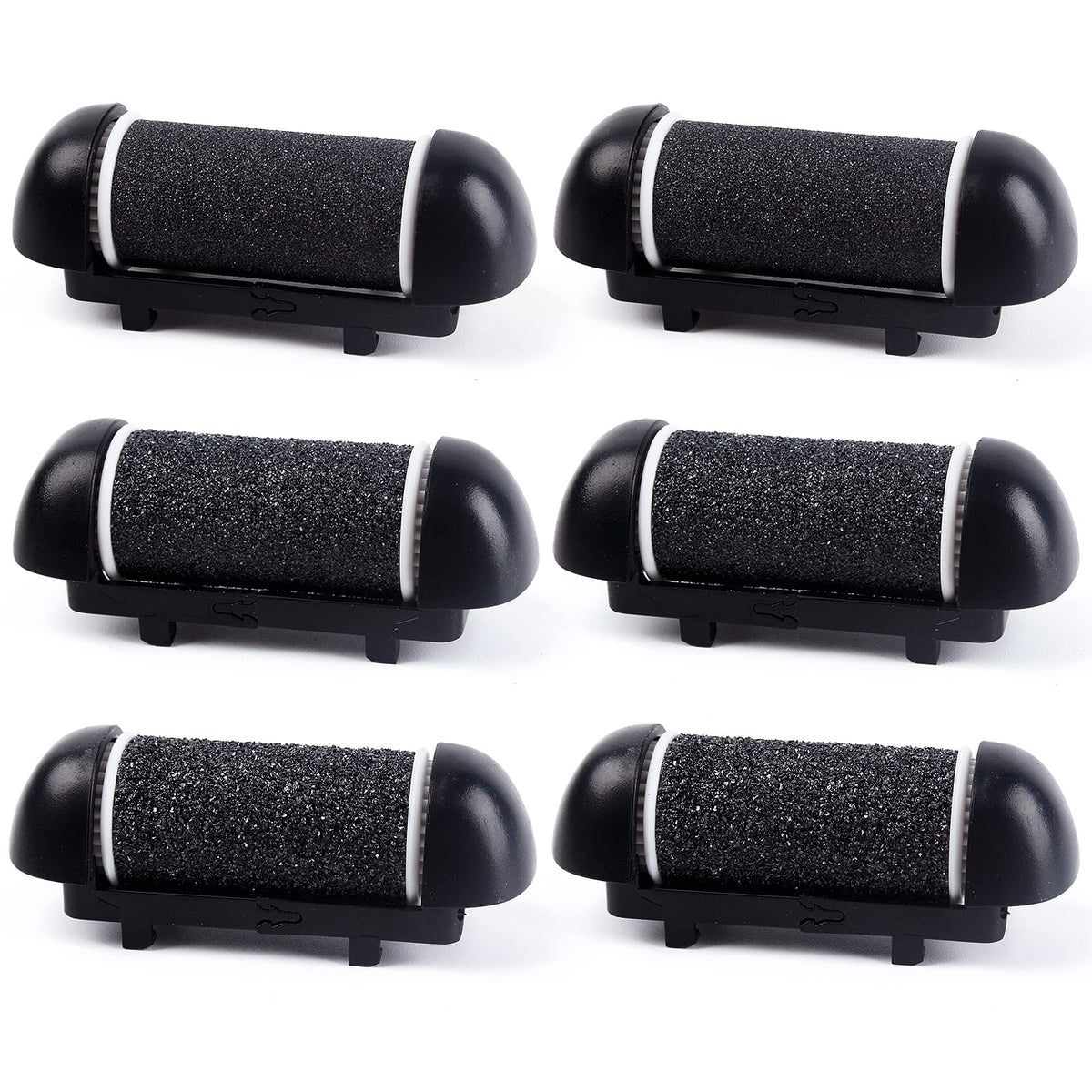 OTAZWA set de 6 rodillos de recambio para callos, ideal para mantenimiento regular de pies.