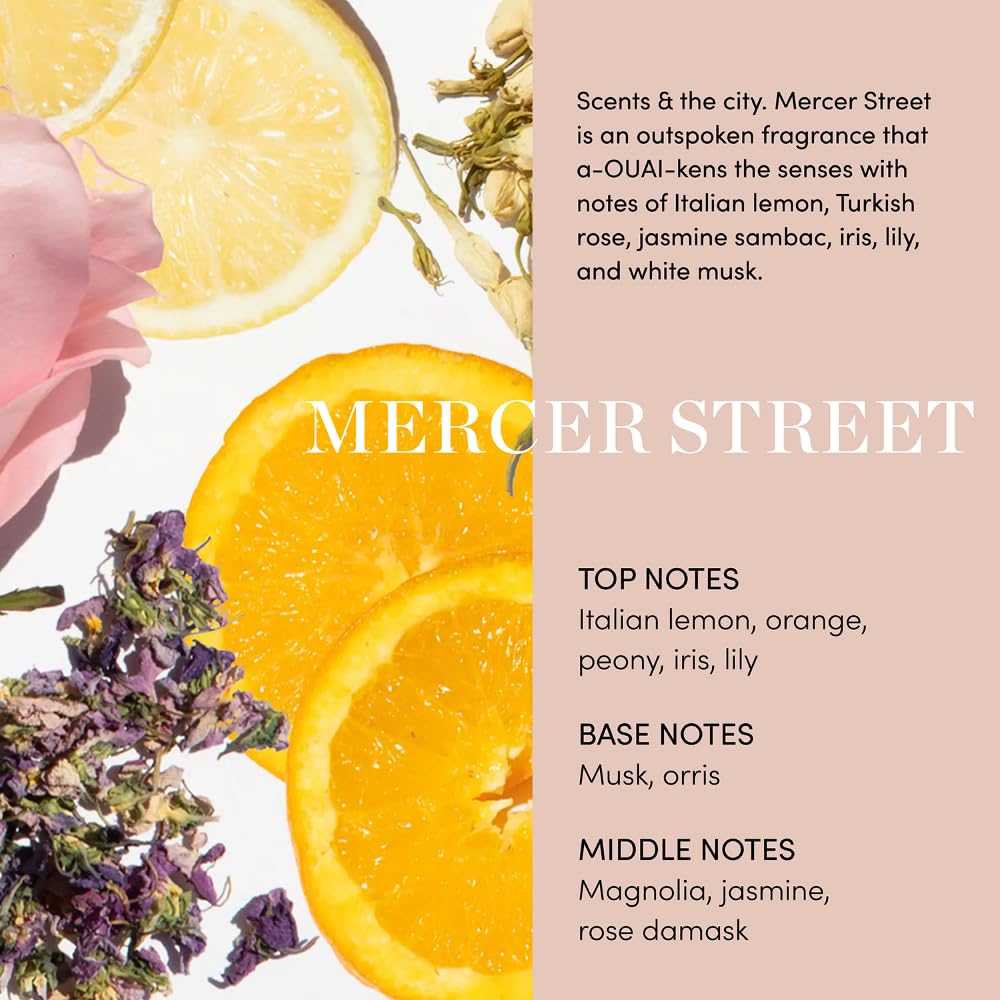 OUAI Keratina y kumquat, fortalecen y protegen las hebras capilares.