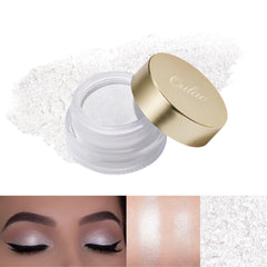 Oulac Brillo Blanco: primer y sombra cremosa con brillo para ojos luminosos.