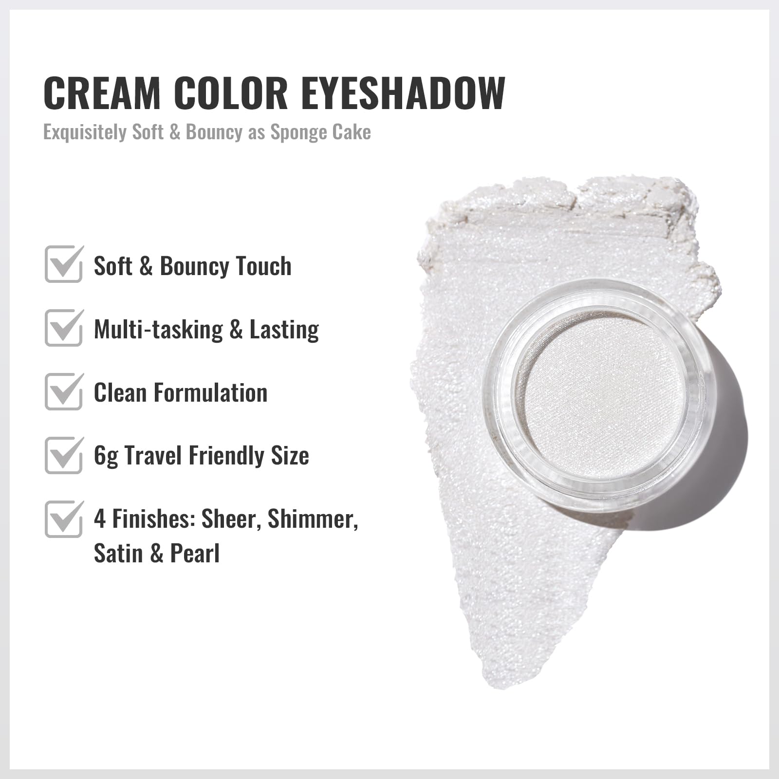 Efecto brillo en los ojos con la sombra Oulac para un look deslumbrante.