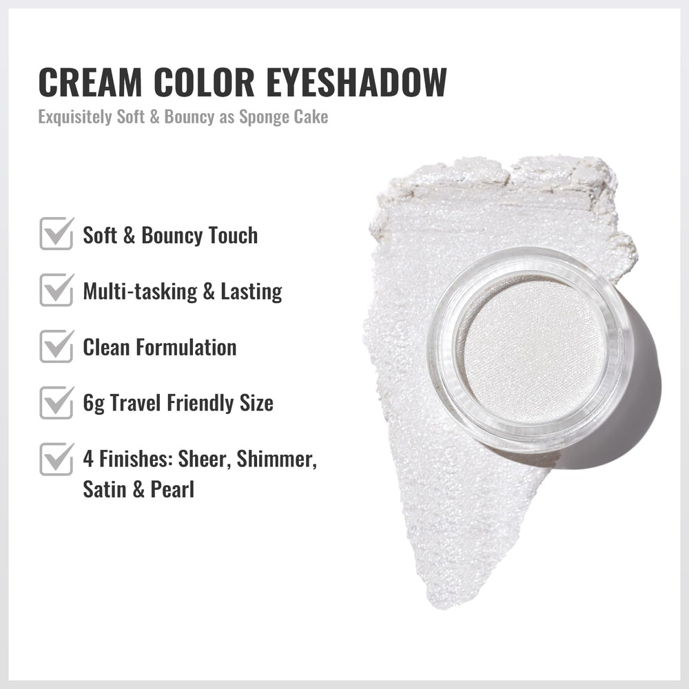 Efecto brillo en los ojos con la sombra Oulac para un look deslumbrante.
