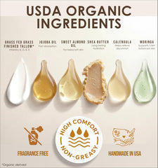 Our Earth Beauty pot crème visage bio prêt à l’emploi quotidien.