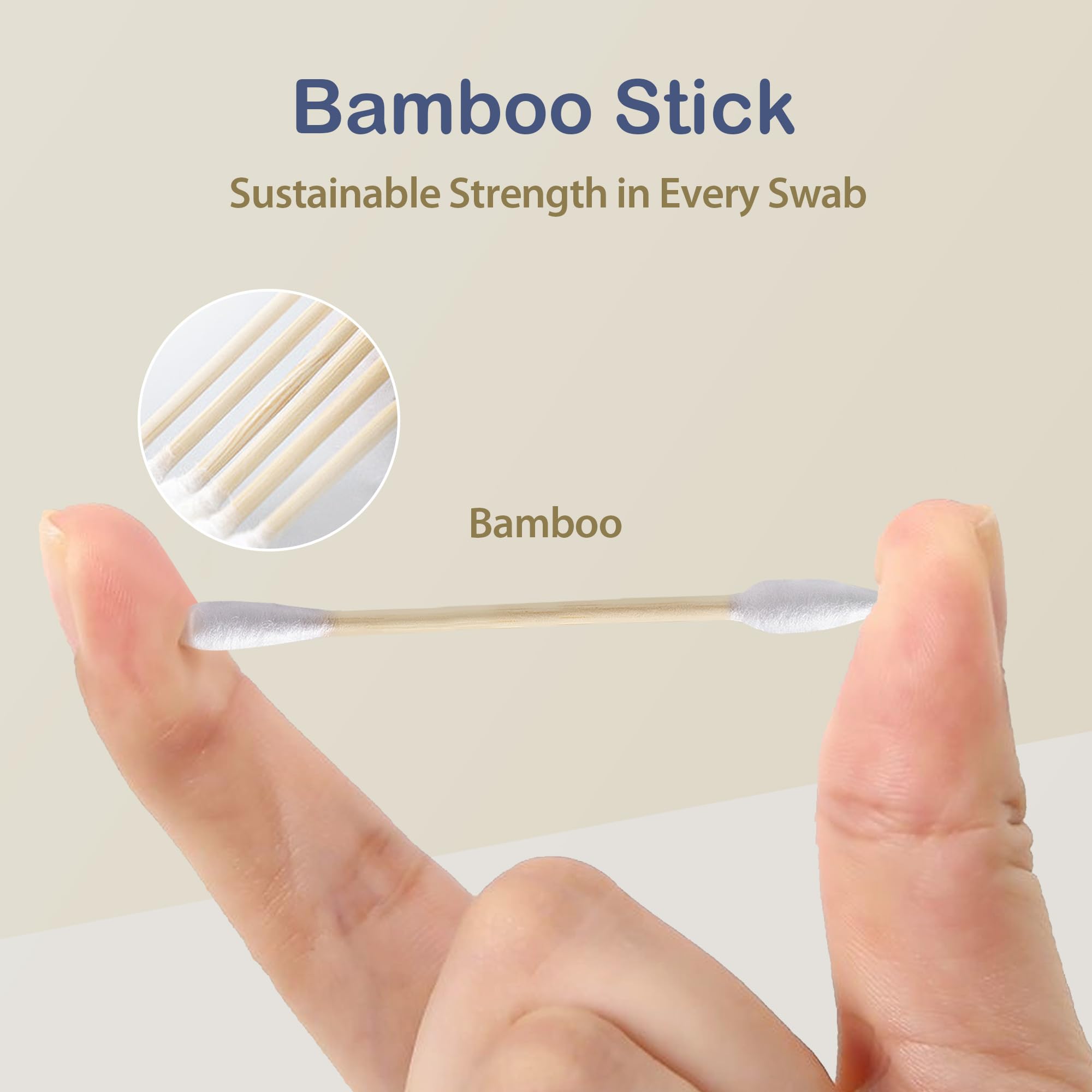 ourmed life, varilla de bambú resistente para mayor durabilidad.