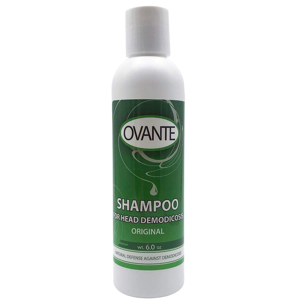 OVANTE Shampoing Demodex – bouteille pour apaiser le cuir chevelu et réduire les démangeaisons