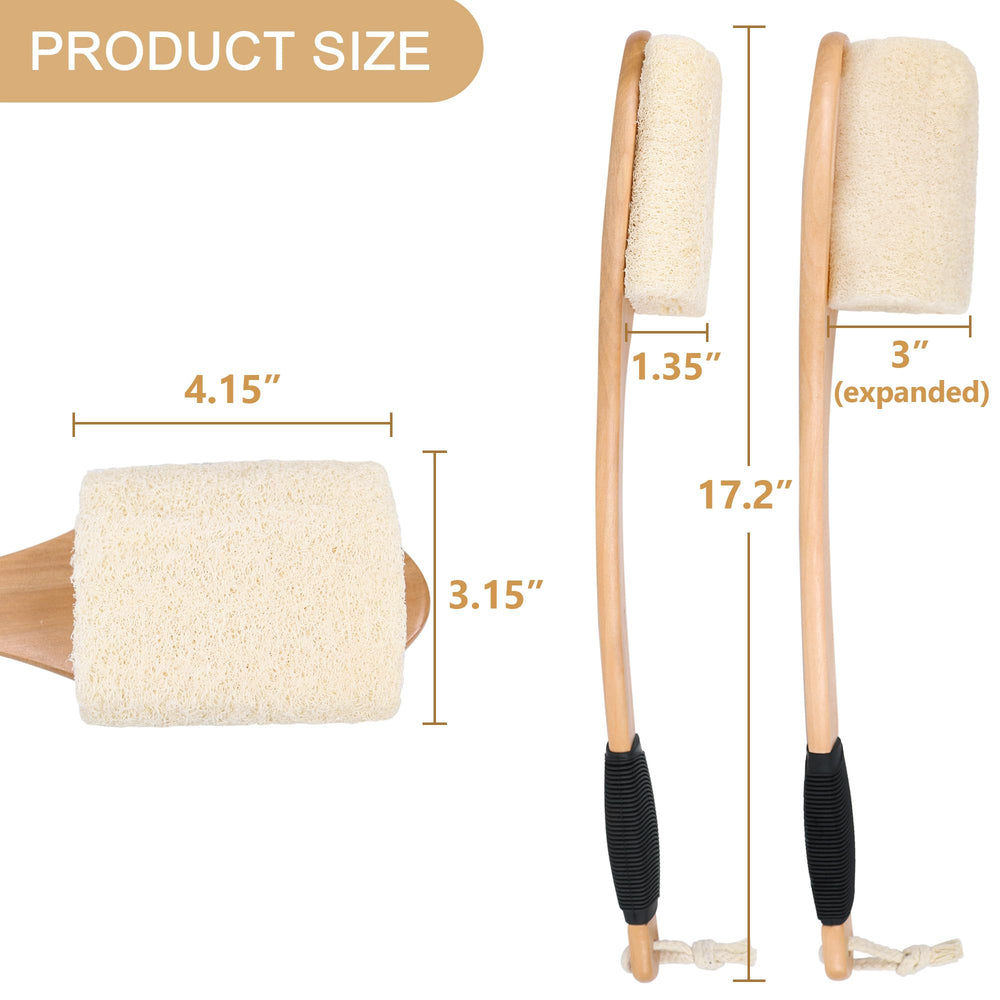OWIIZI lufa natural duradera resistente: material robusto para uso diario húmedo.