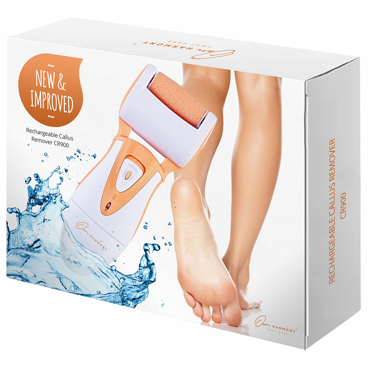 Own Harmony Quita Callos Recargable Frontal: experiencia de pedicure en casa sin cables.