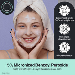 Oxy disco limpiador suave, hidrata tras la exfoliación.