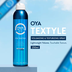 OYA TEXTYLE laca para cabello: elevación de raíz para mayor volumen sin peso