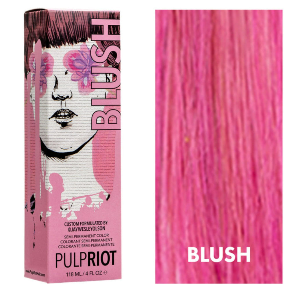 P-R Pulp Riot Blush en tubo para aplicación fácil y color vibrante.