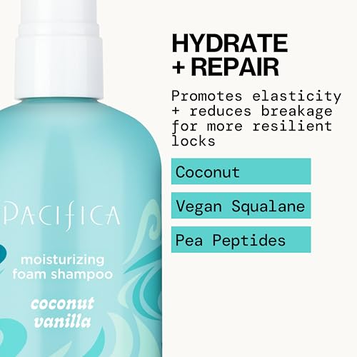 Pacifica coco-vainilla aroma tropical; ducha revitalizante
