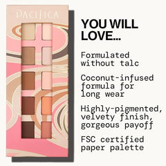 Sombra definidora outer V Pacifica Pink Nudes para mayor profundidad.