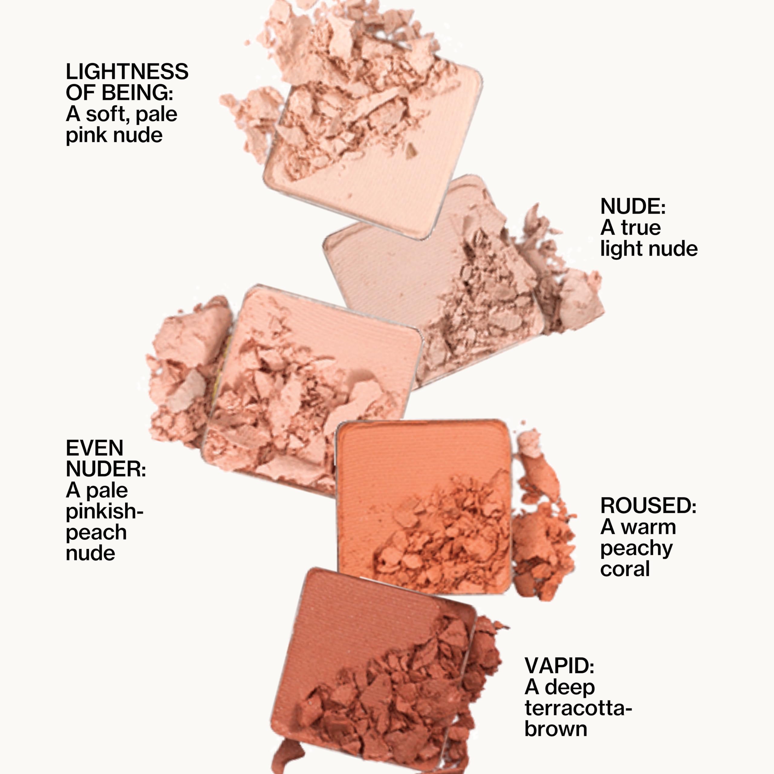 Sombra luz interior Pacifica Pink Nudes para resaltar ojos.