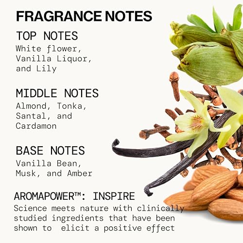 Pacifica Silver Moon vanilla note close-up reveals creamy sweetness and gourmand vibe.