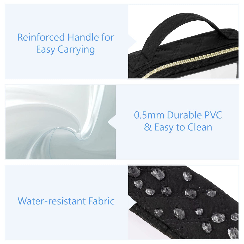 PACKISM lado transparente de PVC facilita escaneo durante seguridad