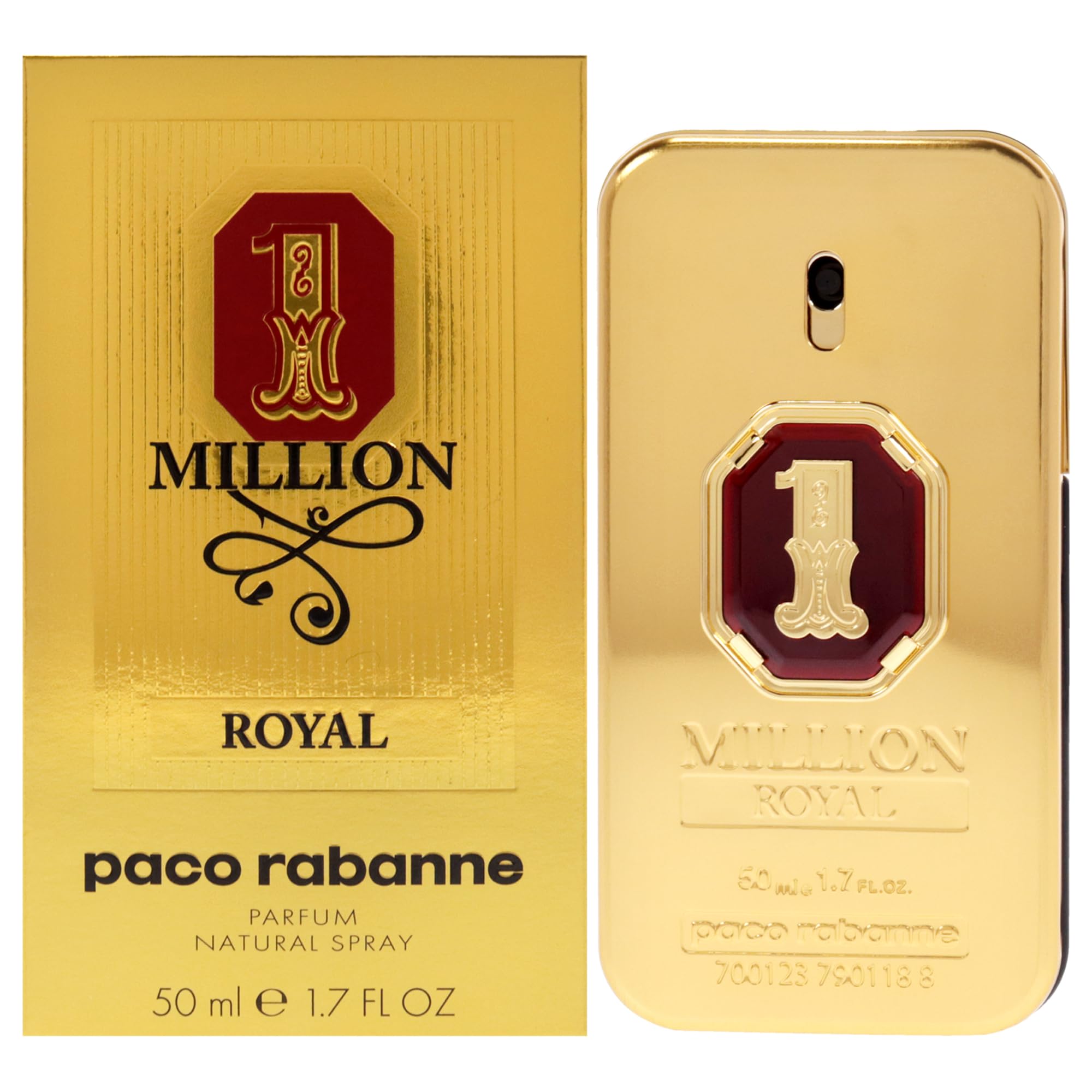 Paco Rabanne 1 Million Royal, botella elegante para uso nocturno
