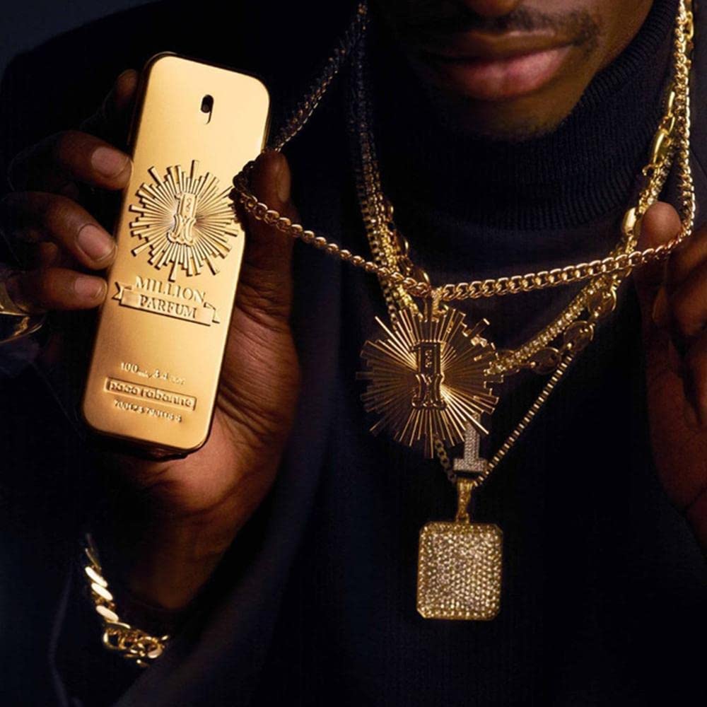 Paco Rabanne 1 Million Parfum, ritual de uso, perfecto para rutina de cuidado personal.