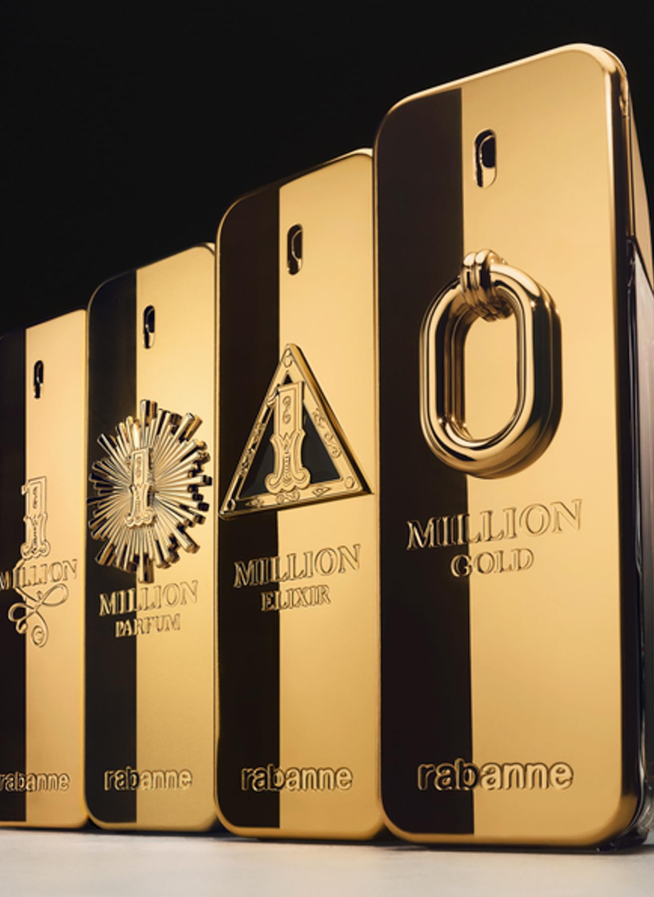 Paco Rabanne Million Gold Intense: rociado en muñeca para uso nocturno.