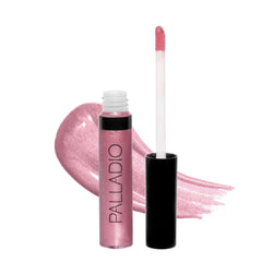Palladio brillo labial color intenso para labios vibrantes y bien hidratados.