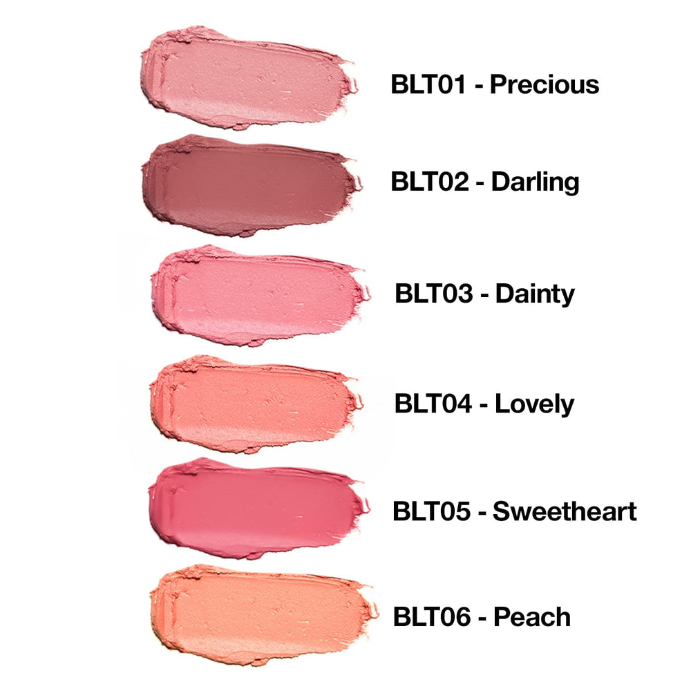 Palladio I'm Blushing: acabado rosado que hidrata y se siente ligero.