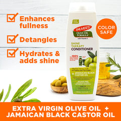 Palmer's Condicionador en ducha, envase muestra cabello suave