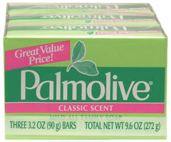 Jabón Palmolive en barra de 3.2 oz, suave para uso diario en familia