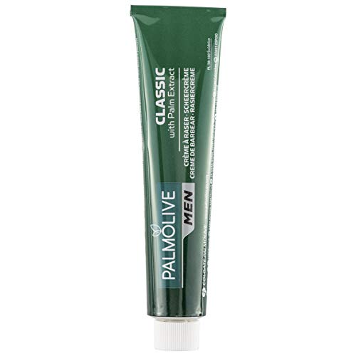 Textura cremosa de Palmolive para Hombres lista para espumar.