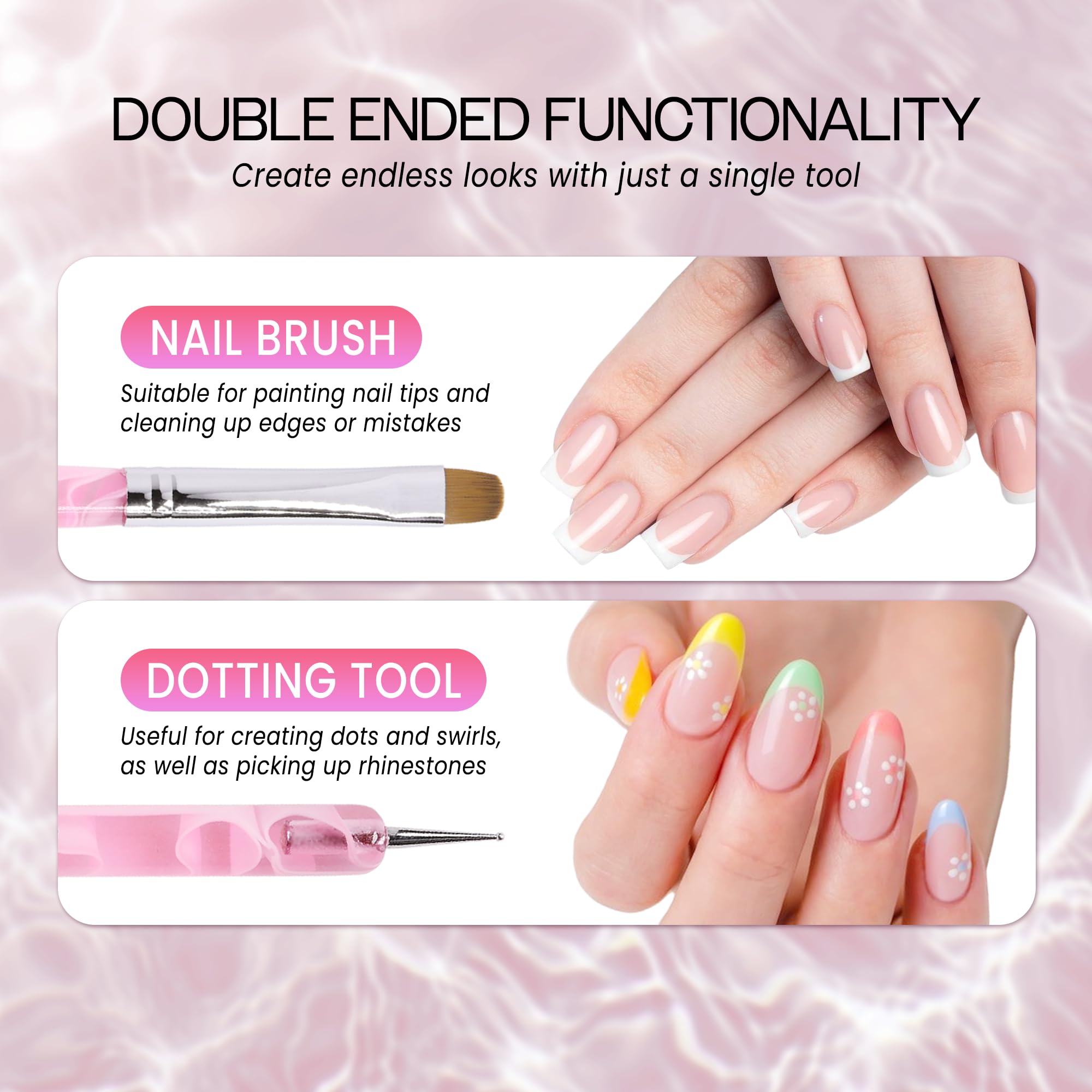 Ivy L, herramienta de punteado para puntos y detalles en uñas.
