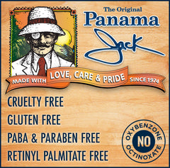 Panama Jack Sunscreen Tanning Lotion SPF 8 cream texture for smooth application
