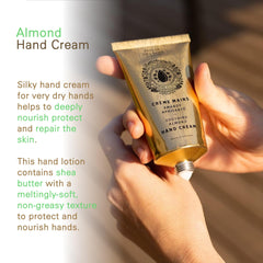 Panier des Sens crema de manos de almendra, ideal para aplicación diaria