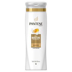 Pantene Daily Moisture Renewal bottle for daily cleansing leaves hair soft and manageable.