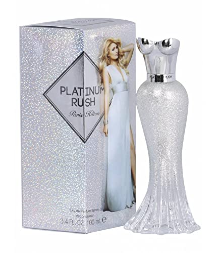 Rociado de Paris Hilton Platinum Rush para mujer, aplicación suave para momentos especiales