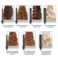 PARWIN PRO BEAUTY barra 19mm para ondas suaves con volumen