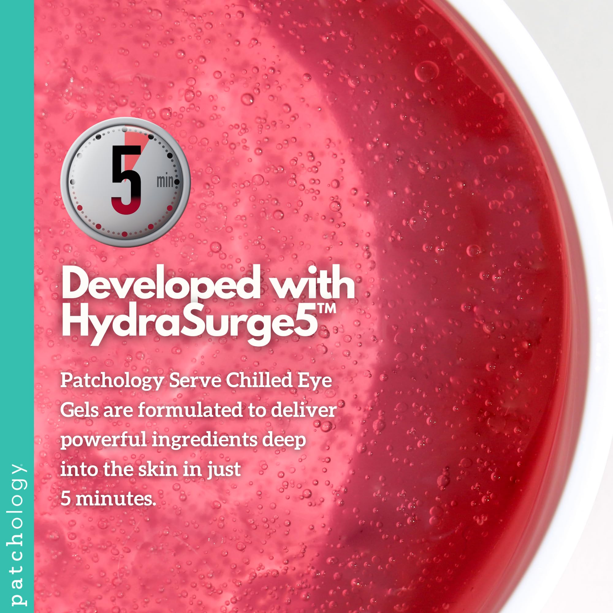 Uso diario con Patchology para cuidado de ojos sencillo y agradable