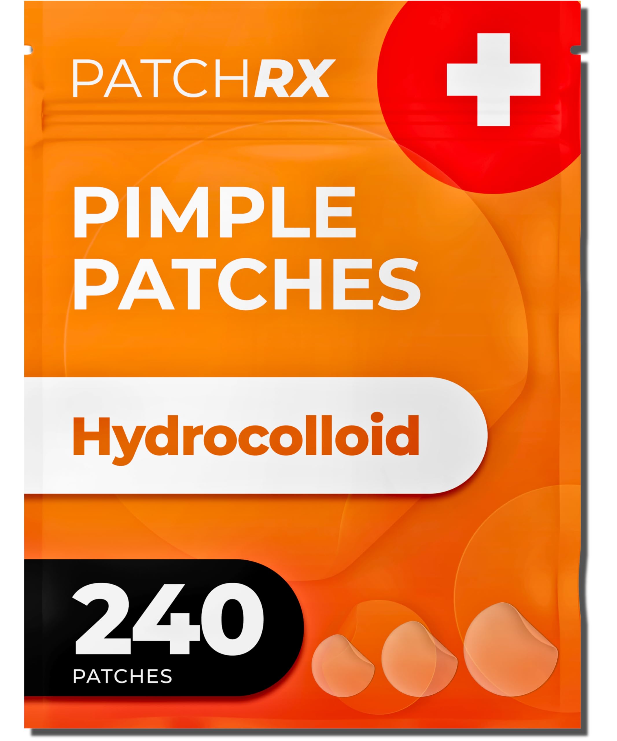 PatchRx parches grano frente, absorben exceso de grasa para una piel limpia.