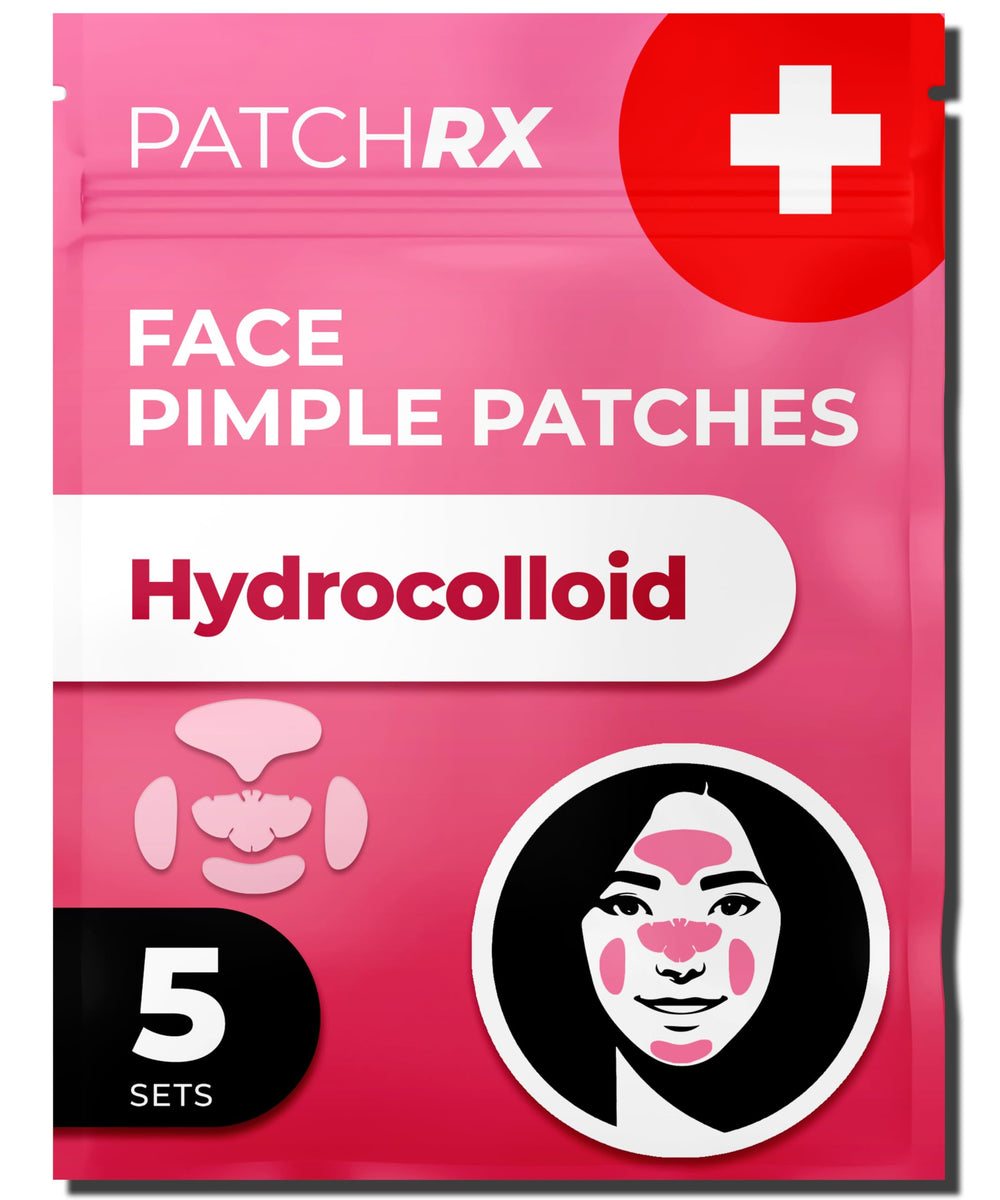 PatchRx parches hidrocoloides para la cara, absorben impurezas y protegen la piel