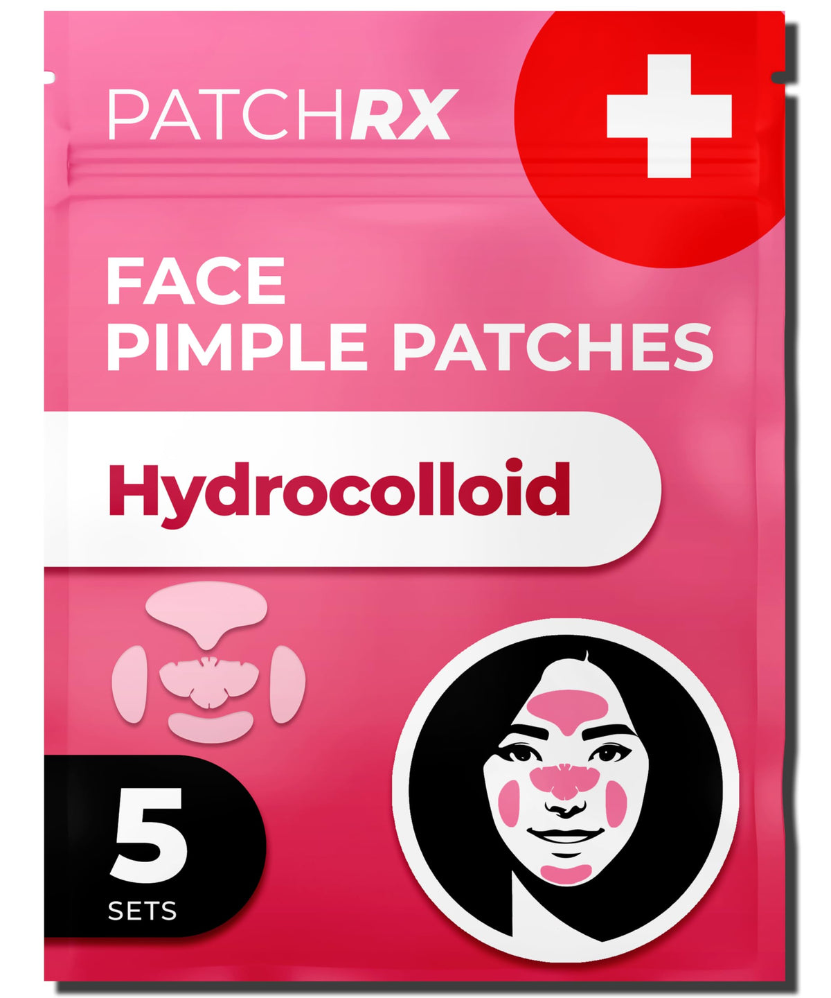 PatchRx parches hidrocoloides para la cara, absorben impurezas y protegen la piel