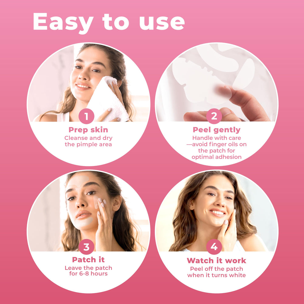 PatchRx presentación de 5 sets, pack completo para la cara