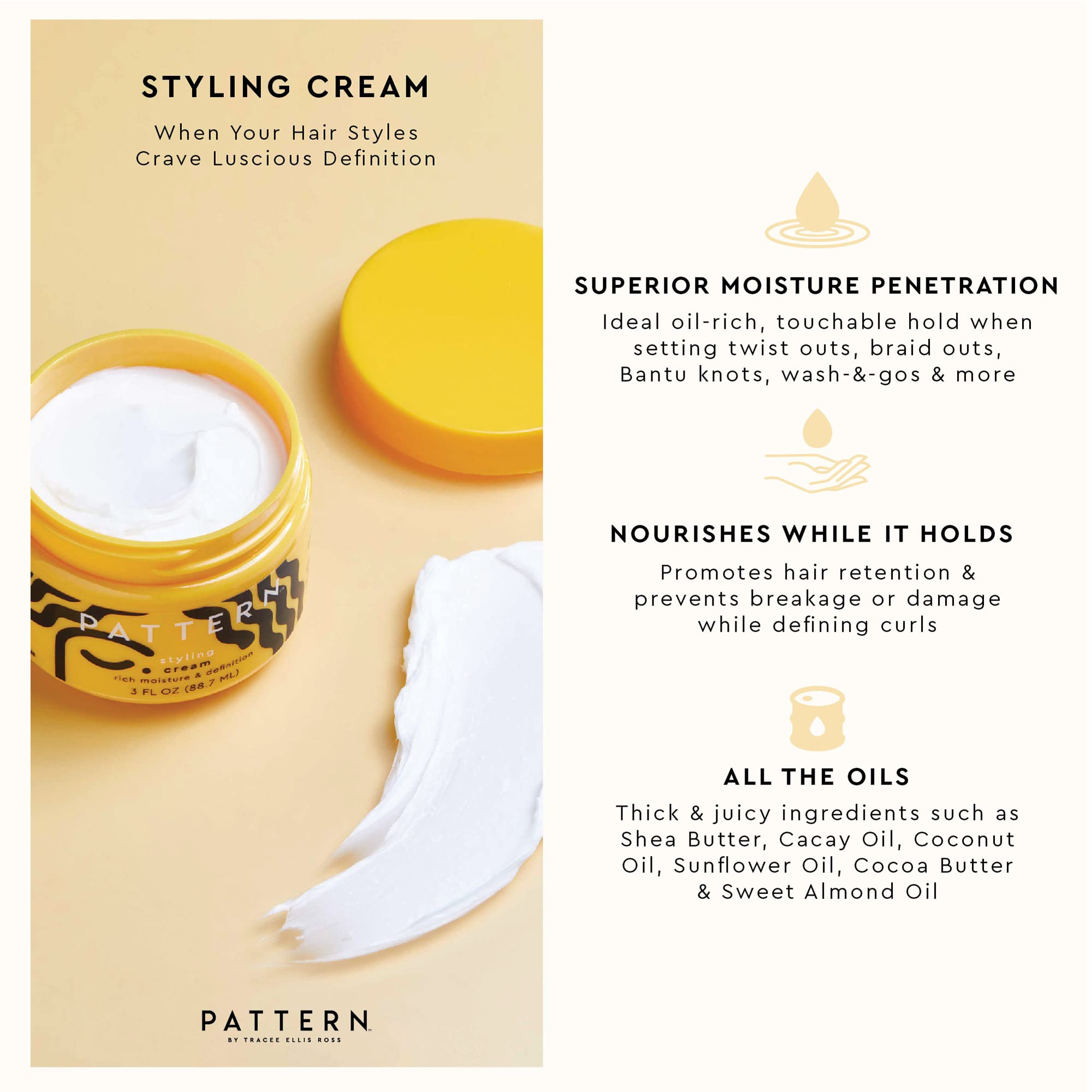 Rizos con elasticidad y buena retención gracias a ingredientes nutritivos.