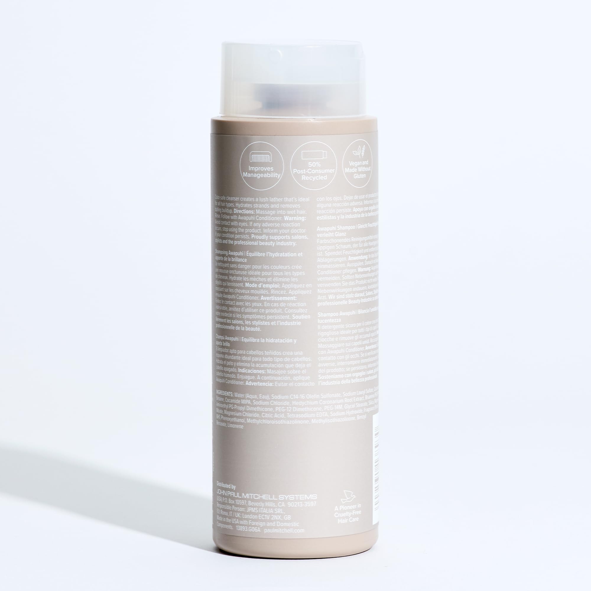 Paul Mitchell Awapuhi Champú cuidado diario, cabello limpio y saludable