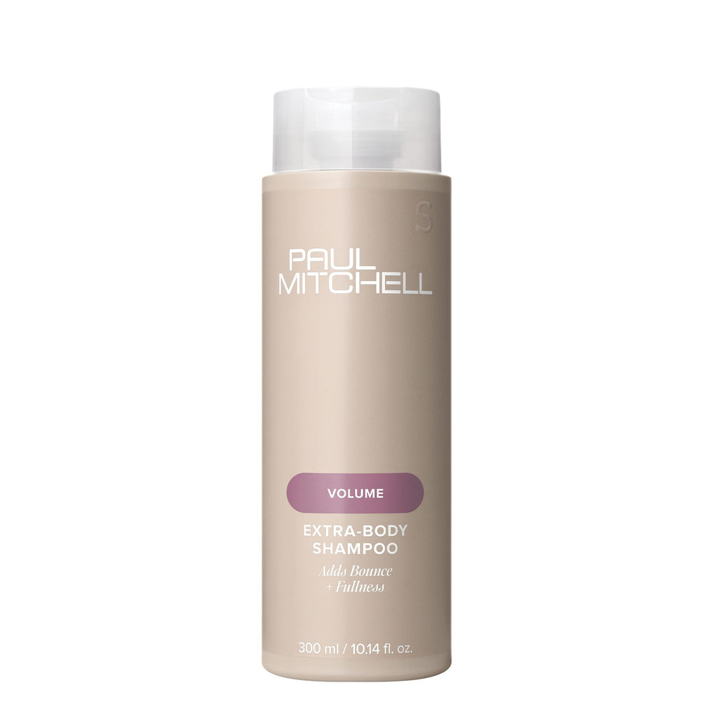 Paul Mitchell Extra-Body Shampoo: botella que aporta volumen al cabello.