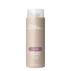 Paul Mitchell Extra-Body Shampoo: botella que aporta volumen al cabello.