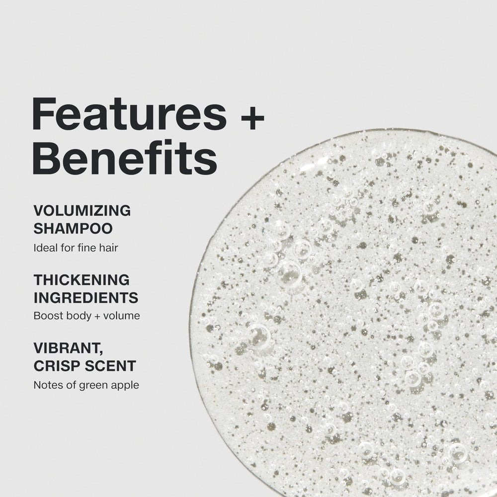 Ingrediente panthenol potencia el cuerpo del cabello tras el lavado.