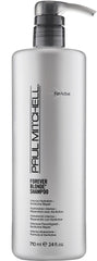 Paul Mitchell Forever Blonde, botella: hidrata y suaviza el cabello rubio.
