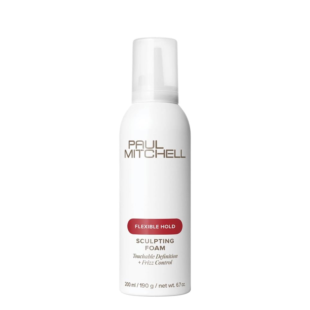Paul Mitchell Sculpting Foam define la textura y aporta cuerpo con control del frizz.